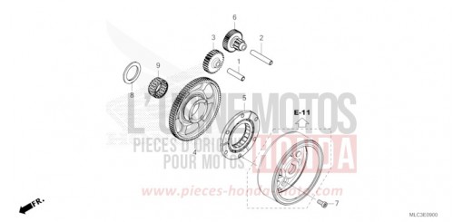 EMBRAYAGE DE DEMARRAGE XL750P de 2023